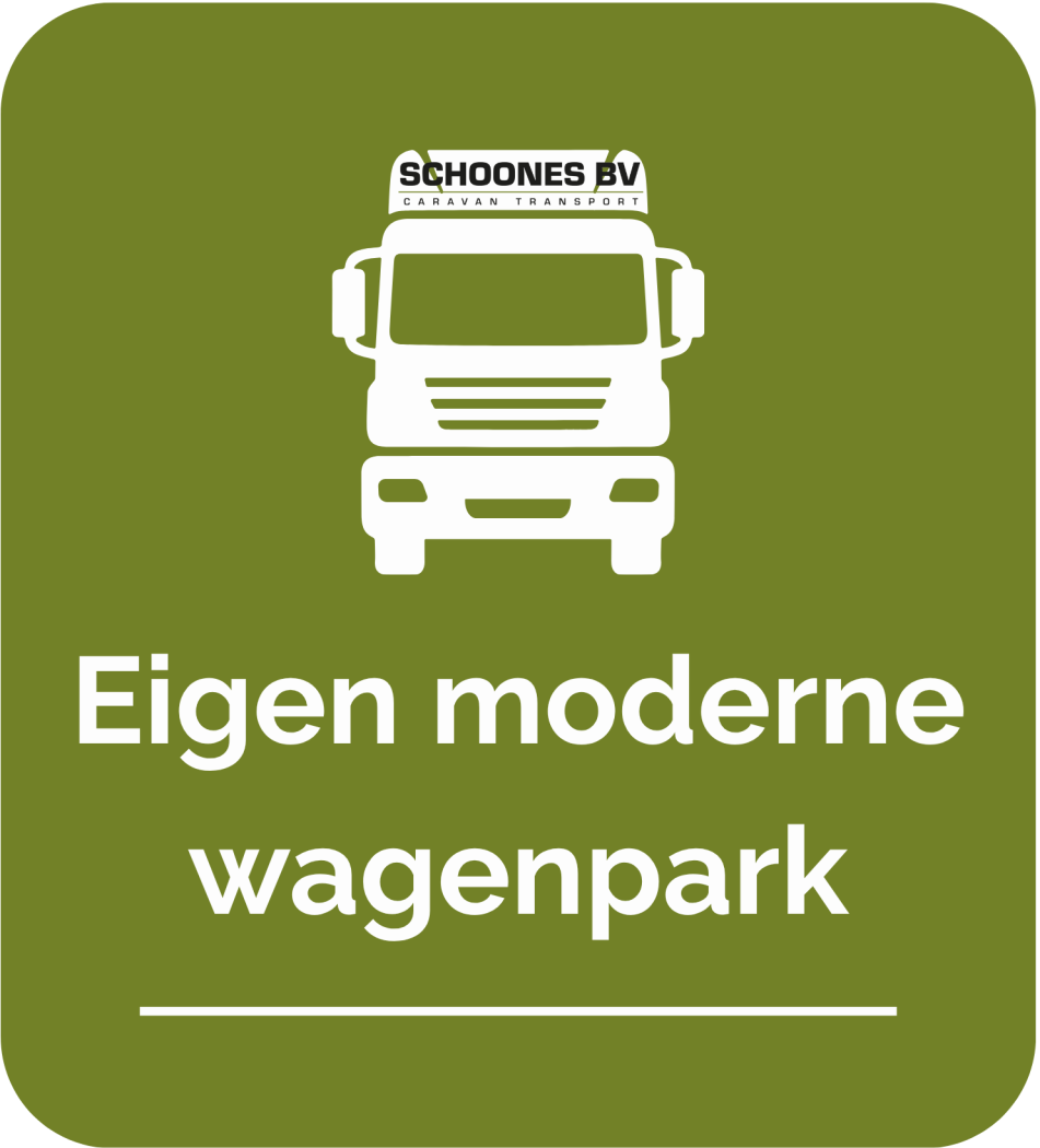 Eigen moderne wagenpark